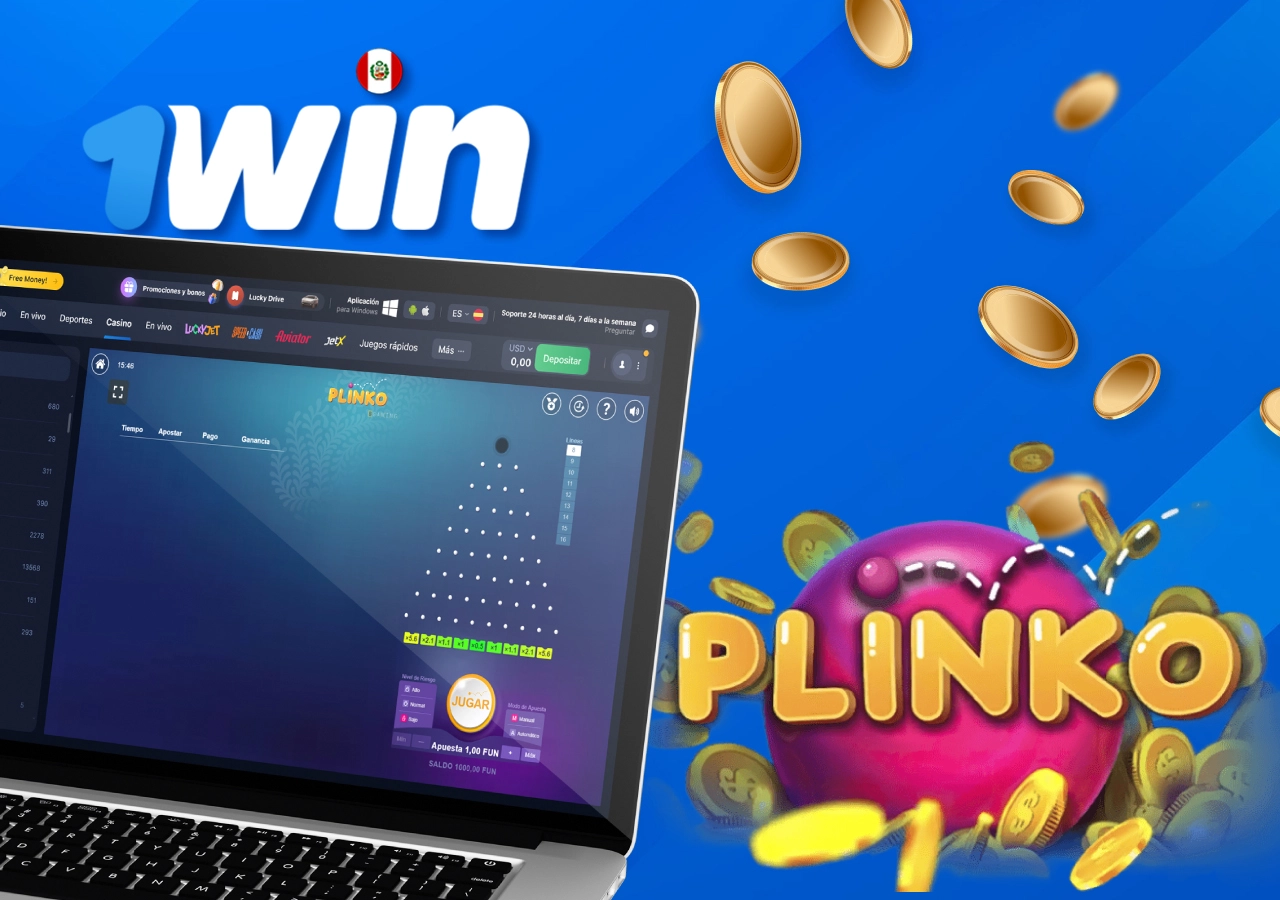 Uno de los juegos de casino más populares y sencillos de Plinko está disponible en 1Win