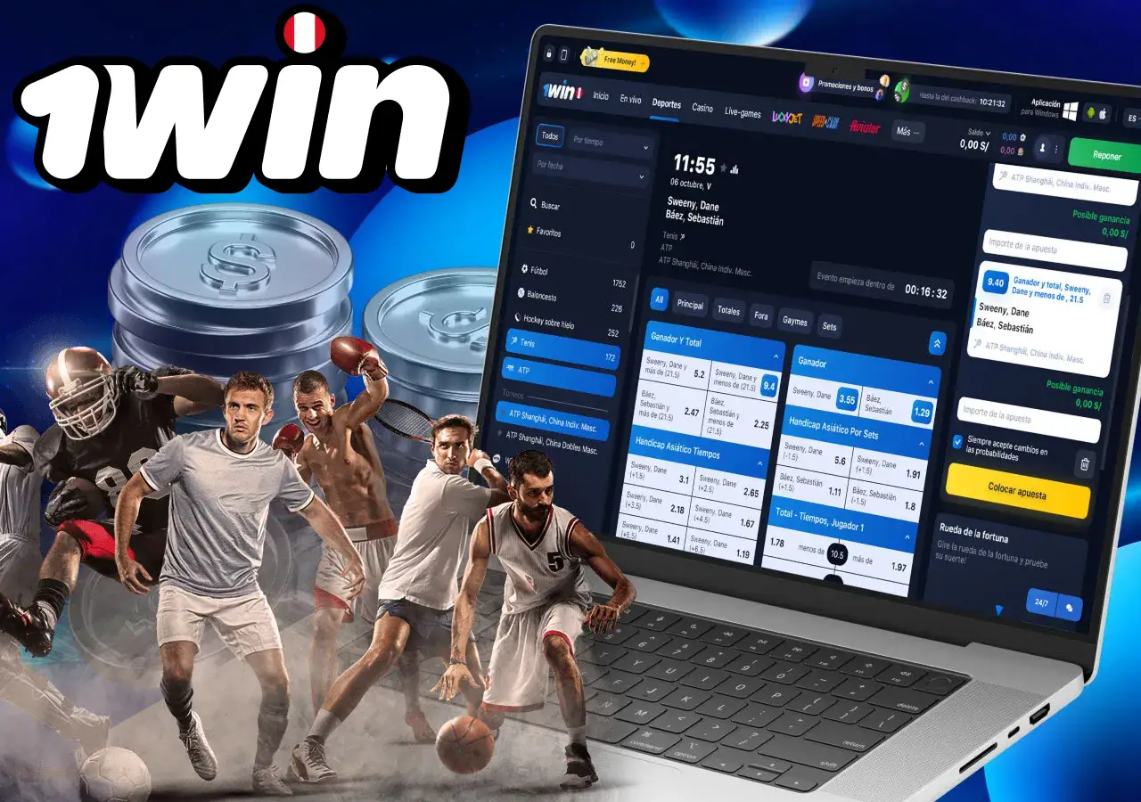 Descripción de cómo empezar en las apuestas en 1win.